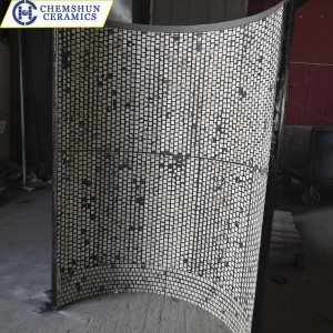 Alumina Rubber Ceramic Wear Liner as Wear Protection Parts
