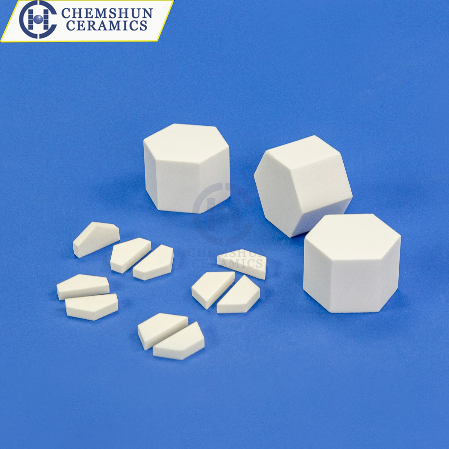 Sekskantet aluminablokk