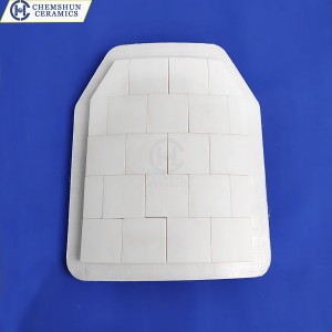 Alumina Bulletproof Ceramic Body Armor Plate