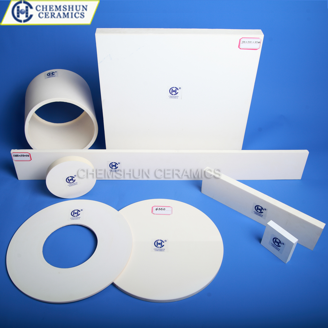 How does the purity of alumina ceramic wafer polished plate disc affect the process?