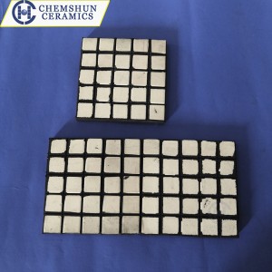 Rubber Backed Ceramic Tile as Wear Resistant Industry Linings
