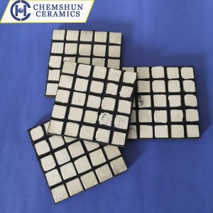 Rubber Backed Ceramic Tile as Wear Resistant Industry Linings