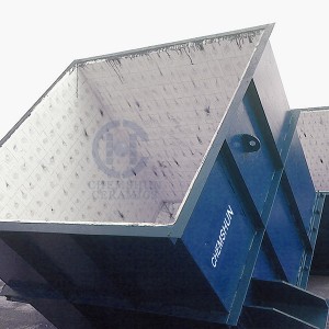 Abrasive Ceramic Lined Hopper